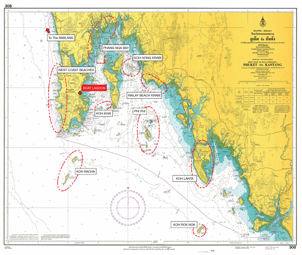 Limestone Adventures destinations map