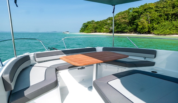 Jeanneau Cap Camarat 9.0 CC - Limestone Private Charters Fleet