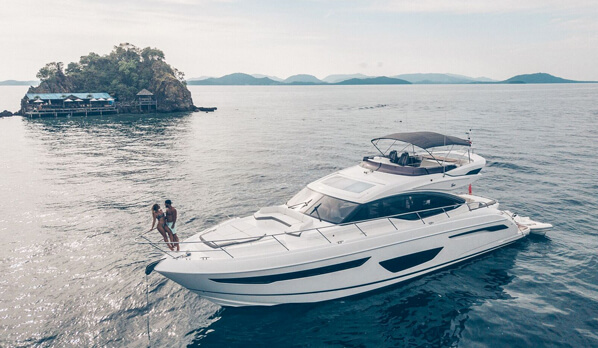 Princess S65 - Limestone Private Charters Fleet