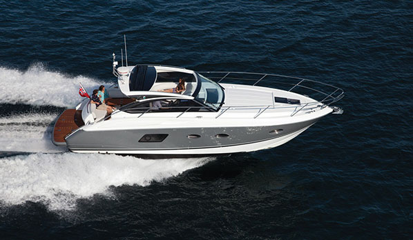 Princess V39 - Limestone Private Charters Fleet
