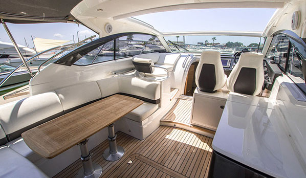 Princess V39 - Limestone Private Charters Fleet